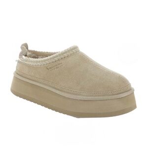 Koolaburra by UGG® Burree Platform Slippers – Women’s Size 9 – Desert/Stone